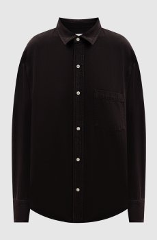 Коричневая джинсовая рубашка Carter