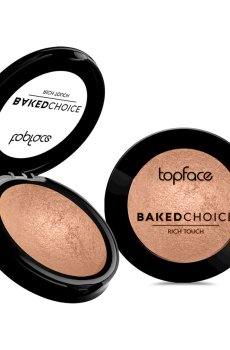 Запеченные румяна для лица TopFace Baked Choice Rich Touch Blush On, 02 Dazzling, 5 г