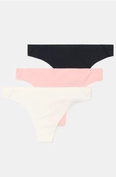 Труси-танга, 3 пари - різнобарвний
