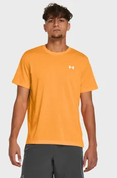 Мужская оранжевая футболка UA LAUNCH SHORTSLEEVE Оранжевый S Under Armour 1382582-803