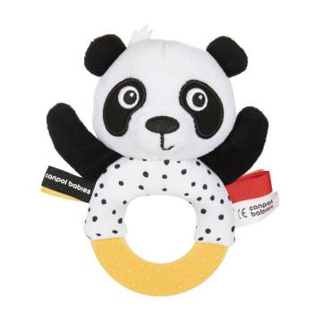 Игрушка Canpol Babies BabiesBoo с прорезывателем и погремушкой, с рождения (68/086) Игрушка Canpol Babies BabiesBoo с прорезывателем и погремушкой, с рождения (68/086)