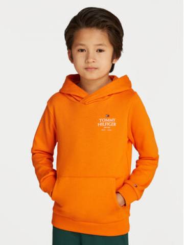 Tommy Hilfiger Світшот Logo Print KB0KB09193 Оранжевий Regular Fit Tommy Hilfiger Світшот Logo Print KB0KB09193 Оранжевий Regular Fit