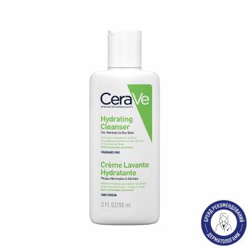 Очищающая увлажняющая эмульсия CeraVe Hydrating Cleanser для нормальной и сухой кожи лица и тела, 88 мл Очищающая увлажняющая эмульсия CeraVe Hydrating Cleanser для нормальной и сухой кожи лица и тела, 88 мл