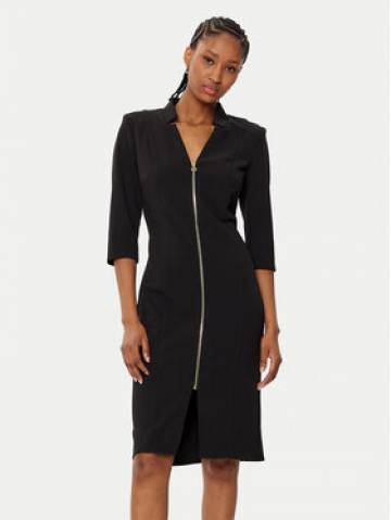 Rinascimento Коктейльна сукня CFC0121893003 Чорний Slim Fit Rinascimento Коктейльна сукня CFC0121893003 Чорний Slim Fit