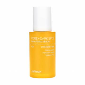Осветляющая сыворотка для лица Celimax Pore + Dark Spot Brightening Serum, 30 мл Осветляющая сыворотка для лица Celimax Pore + Dark Spot Brightening Serum, 30 мл