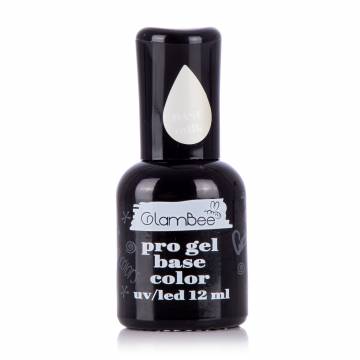 Базовое покрытие для гель-лака GlamBee ProGel Milky, 12 мл Базовое покрытие для гель-лака GlamBee ProGel Milky, 12 мл