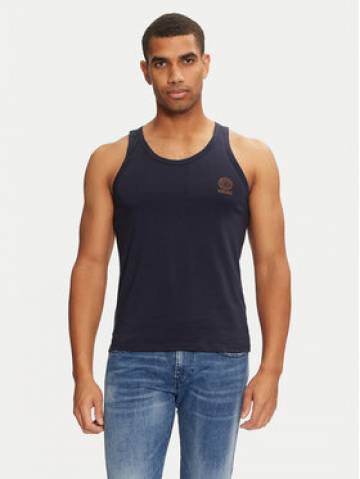 Versace Майка AUU01012 1A1001 Cиній Regular Fit Versace Майка AUU01012 1A1001 Cиній Regular Fit