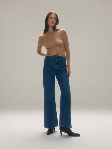 Reserved - LADIES` BLOUSE - бежевий - 775CI-80X Reserved - LADIES` BLOUSE - бежевий - 775CI-80X