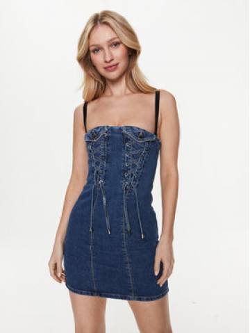 Pinko Джинсова сукня 100174 A0GF Голубий Slim Fit Pinko Джинсова сукня 100174 A0GF Голубий Slim Fit