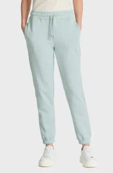 Женские голубые спортивные брюки REG TONAL SHIELD Голубой M Gant 4200709