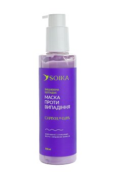 Пептидная укрепляющая маска для волос SOIKA Capixyl Active, 200 мл