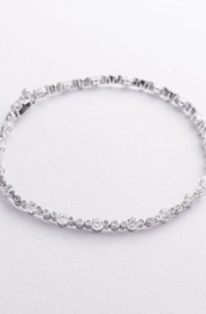 Золотой браслет с бриллиантами бб0063lg