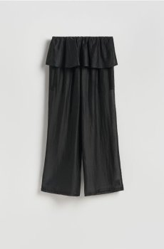 Reserved - Штани з додаванням ліоцелу - чорний - 810KG-99X