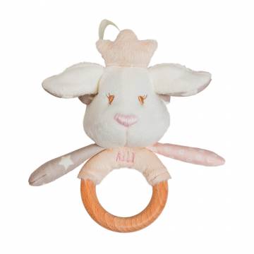 Игрушка-погремушка Elfiki & Friends Эльфик Айли, c деревянным грызунком, с рождения (ІГ-0111) Игрушка-погремушка Elfiki & Friends Эльфик Айли, c деревянным грызунком, с рождения (ІГ-0111)