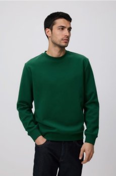 Reserved - Регулярна кофта з бавовною - зелений - 516EF-77X