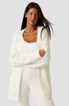 Женский белый кардиган Белый XS Guess O5BR02.Z1282;G018