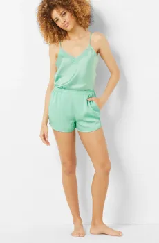 Женские мятные шорты TIZIA Ментоловый S Etam 6540792