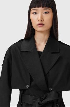 Хлопковый тренч AllSaints CADENCE