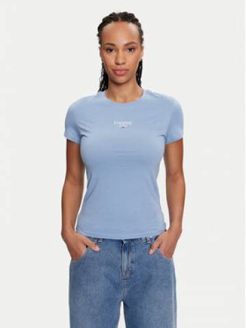 Tommy Jeans Футболка Essential DW0DW18397 Голубий Slim Fit Tommy Jeans Футболка Essential DW0DW18397 Голубий Slim Fit
