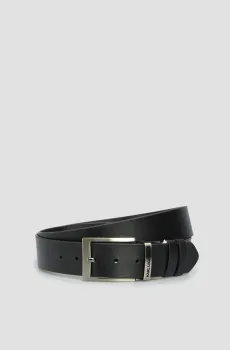 Мужской черный ремень Черный 120 Karl Lagerfeld 541113.805302;990