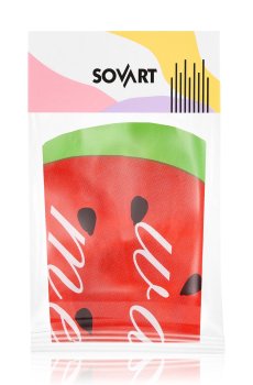 Шапочка для душа Sovart Арбуз, 1 шт