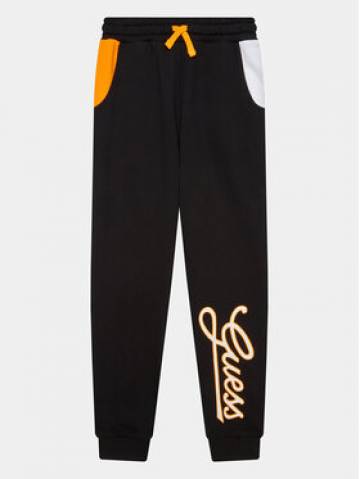 Guess Спортивні штани L3YQ34 KA6R3 Чорний Relaxed Fit Guess Спортивні штани L3YQ34 KA6R3 Чорний Relaxed Fit