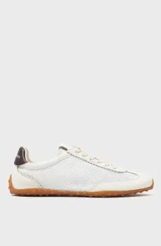 Женские белые кожаные кроссовки Белый 40 Bimba Y Lola 251BZ1329.15060