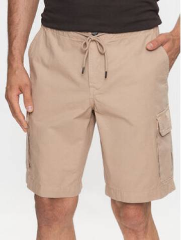 Emporio Armani Underwear Шорти з тканини 211835 3R471 00051 Бежевий Regular Fit Emporio Armani Underwear Шорти з тканини 211835 3R471 00051 Бежевий Regular Fit