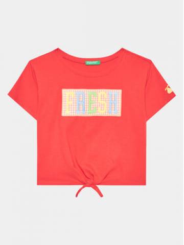 United Colors Of Benetton Футболка 3096C10BU Червоний Regular Fit United Colors Of Benetton Футболка 3096C10BU Червоний Regular Fit