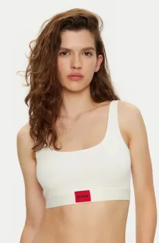 Женский молочный бралет Белый M HUGO 9793