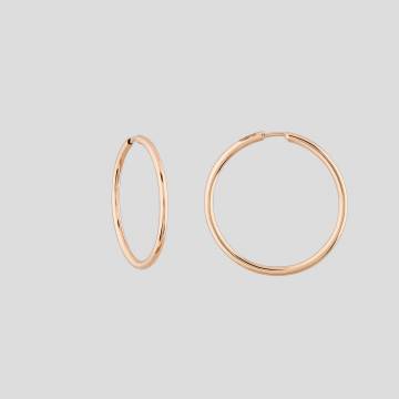 Серебряные серьги с позолотой Minimal 565/2-п Серебряные серьги с позолотой Minimal 565/2-п