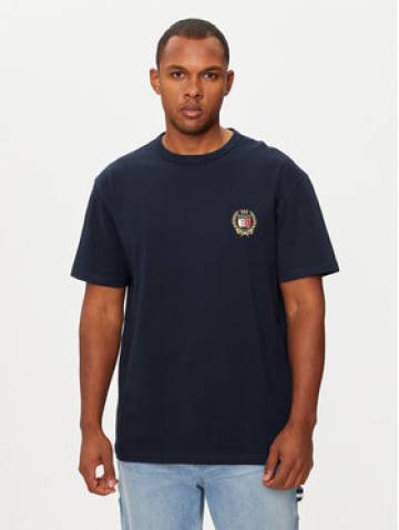 Tommy Jeans Футболка DM0DM19687 Cиній Regular Fit Tommy Jeans Футболка DM0DM19687 Cиній Regular Fit