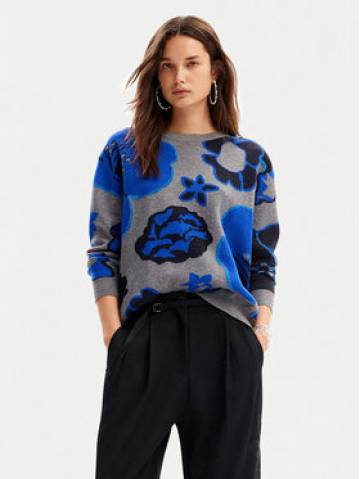 Desigual Светр Niagara 24WWJF32 Кольоровий Regular Fit Desigual Светр Niagara 24WWJF32 Кольоровий Regular Fit