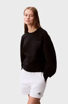 Женский черный свитшот FRENCH TERRY CREWNEC Черный L Calvin Klein LV044C209G