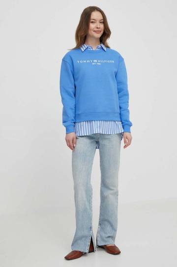 Кофта Tommy Hilfiger женская с принтом WW0WW39791 Кофта Tommy Hilfiger женская с принтом WW0WW39791