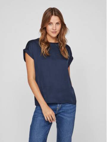 Vila Футболка Ellette 14059563 Cиній Regular Fit Vila Футболка Ellette 14059563 Cиній Regular Fit