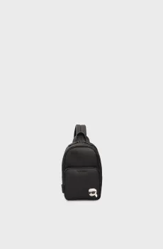 Мужская черная сумка IKONIK 2.0 KORE Черный ONESIZE Karl Lagerfeld 240M3120