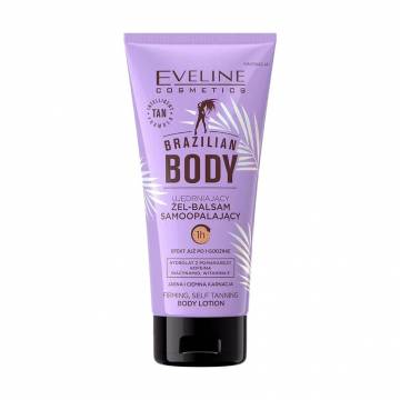 Бальзам-автозагар для тела Eveline Cosmetics Brazilian Body, 150 мл Бальзам-автозагар для тела Eveline Cosmetics Brazilian Body, 150 мл