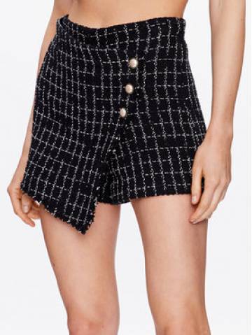 Pinko Шорти з тканини 100407 A0IO Чорний Regular Fit Pinko Шорти з тканини 100407 A0IO Чорний Regular Fit