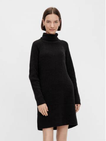 Pieces Трикотажна сукня Ellen 17119500 Чорний Regular Fit Pieces Трикотажна сукня Ellen 17119500 Чорний Regular Fit