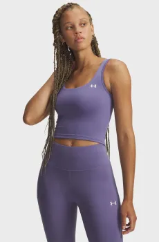 Женский фиолетовый топ Motion Tank EMEA-PPL Фиолетовый L Under Armour 6007656-520
