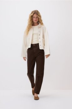 Reserved - Джинси mom fit - коричневий - 751FZ-89J