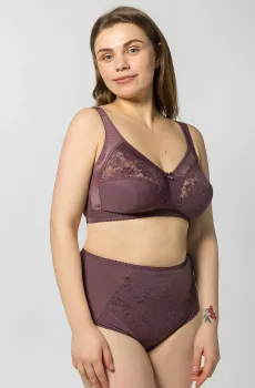 Женские фиолетовые трусики Фиолетовый XXL brabrabra 21001