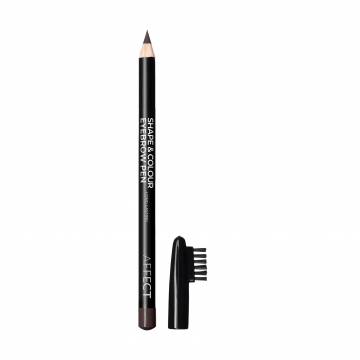 Карандаш для бровей Affect Cosmetics Shape & Colour Eyebrow Pen со щеточкой, Rich Brown, 1.2 г Карандаш для бровей Affect Cosmetics Shape & Colour Eyebrow Pen со щеточкой, Rich Brown, 1.2 г