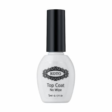 Финишное покрытие для гель-лака KOTO White Snow No Wipe Matte Top Coat, 5 мл Финишное покрытие для гель-лака KOTO White Snow No Wipe Matte Top Coat, 5 мл