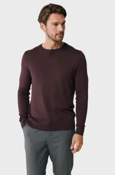 Мужской бордовый джемпер BRIAN Бордовый S Mexx AO0901036M