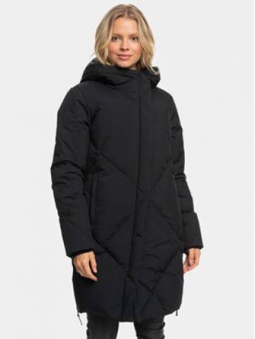 Roxy Пуховик Abbie Jk Otlr ERJJK03550 Чорний Regular Fit Roxy Пуховик Abbie Jk Otlr ERJJK03550 Чорний Regular Fit