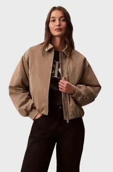 Женская бежевая куртка SHINE INSULATED BOMBER JACKET Бежевый S Calvin Klein Jeans LV047E508G