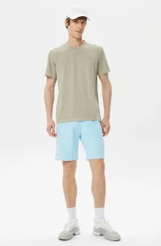 Мужские голубые шорты Голубой M Lacoste GH030303M