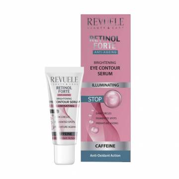 Осветляющая сыворотка для кожи вокруг глаз Revuele Retinol Forte Brightening Eye Contour Serum, 25 мл Осветляющая сыворотка для кожи вокруг глаз Revuele Retinol Forte Brightening Eye Contour Serum, 25 мл